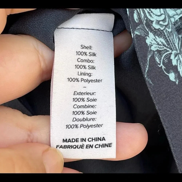 Cinq a Sept Natalie Shirred Floral-Print Blouse small - Picture 8 of 17